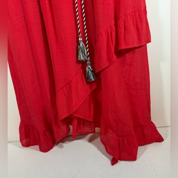 New Directions Women’s Red Maxi Dress Size XL NWT - Picture 14 of 16